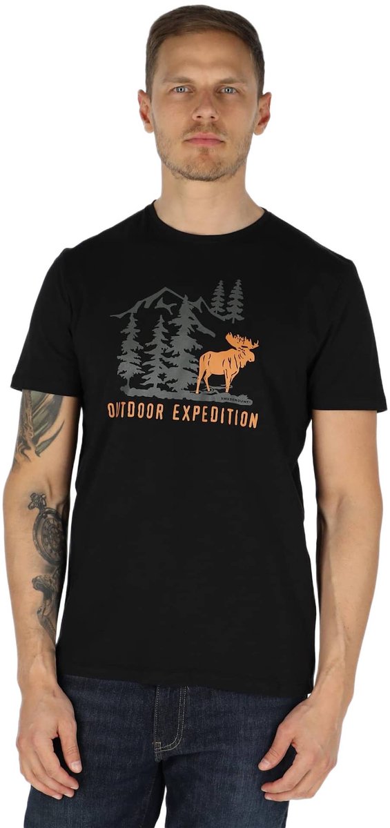 Swedemount Forest Tee TEE SS – Casualwear heren – Maat XL