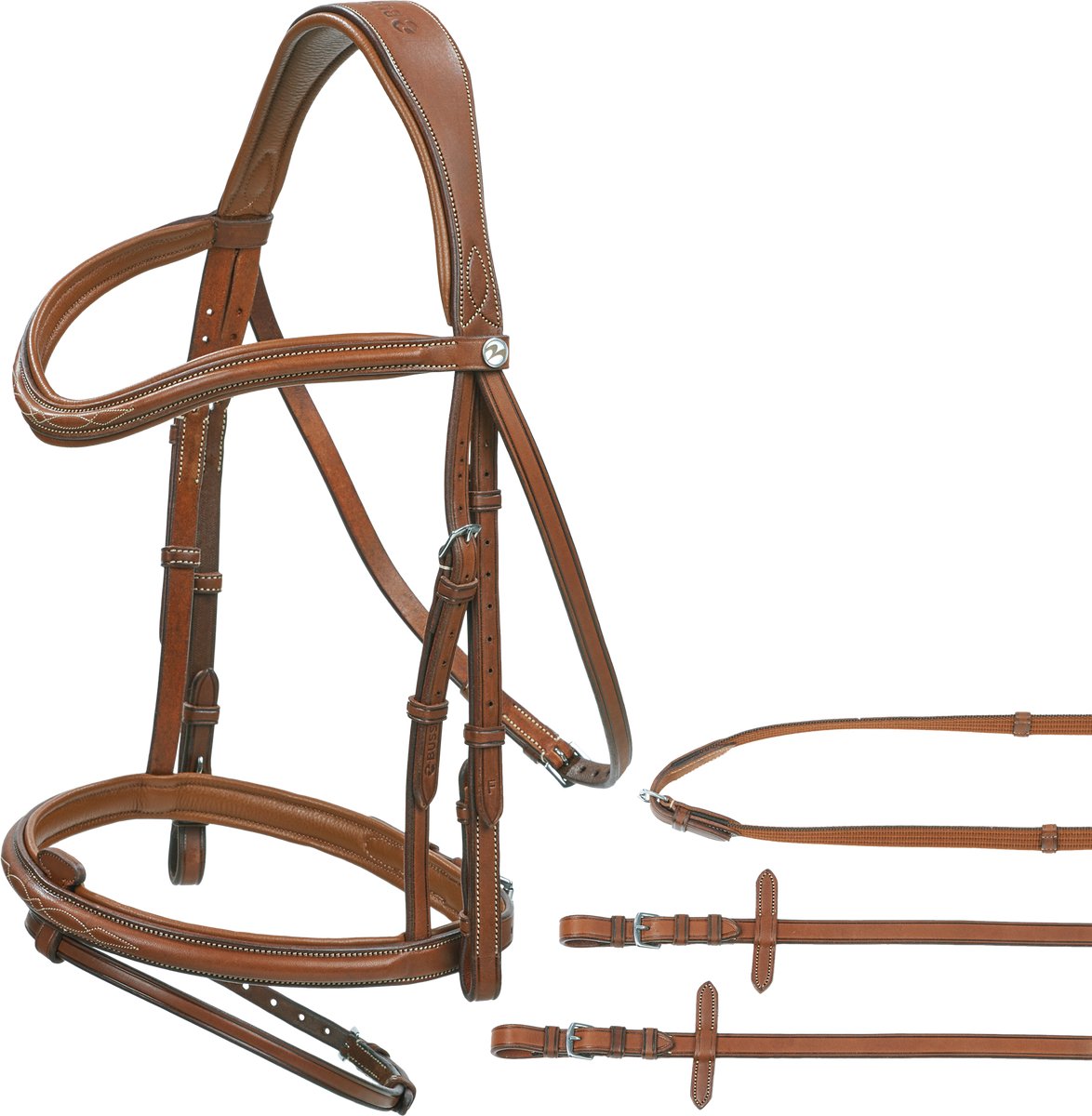 Busse Trenshoofdstel Take-Off Line AS-Brown-Cob