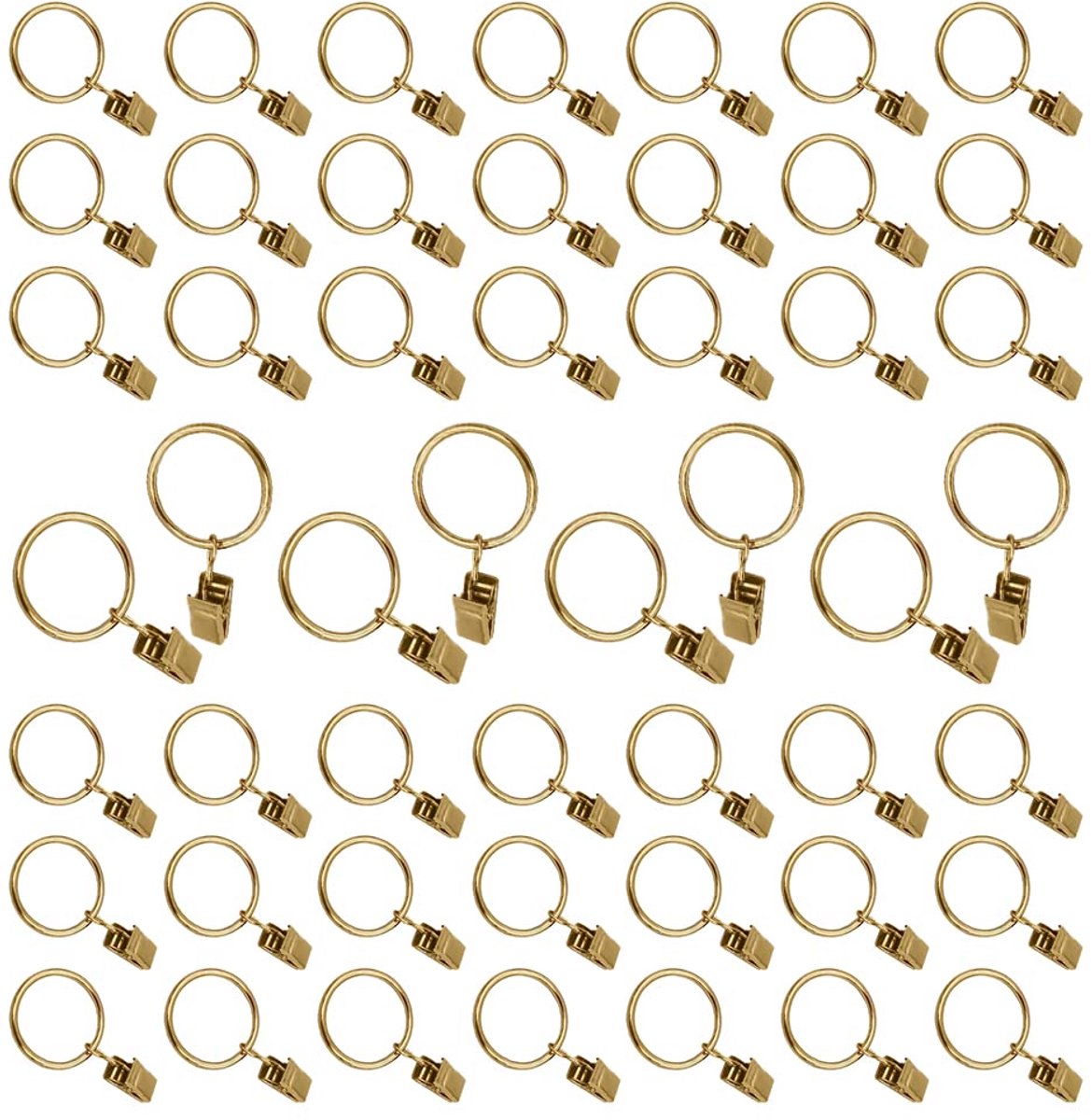 Gordijnroede ringclips 25 mm hangende ringen sterk gordijn voor thuis raamroede decoratie, foto's kunst ambachtelijke displays