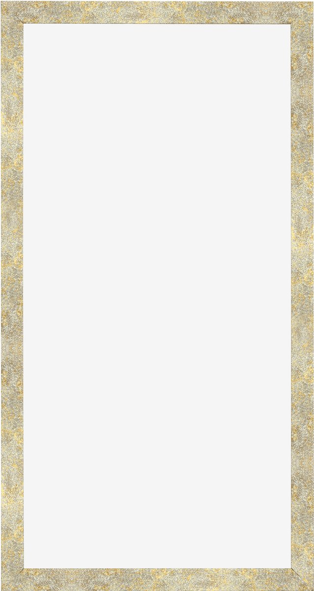 Fotolijst 40x80 cm - MDF - Zilver-Goud Hamerslag - Benno