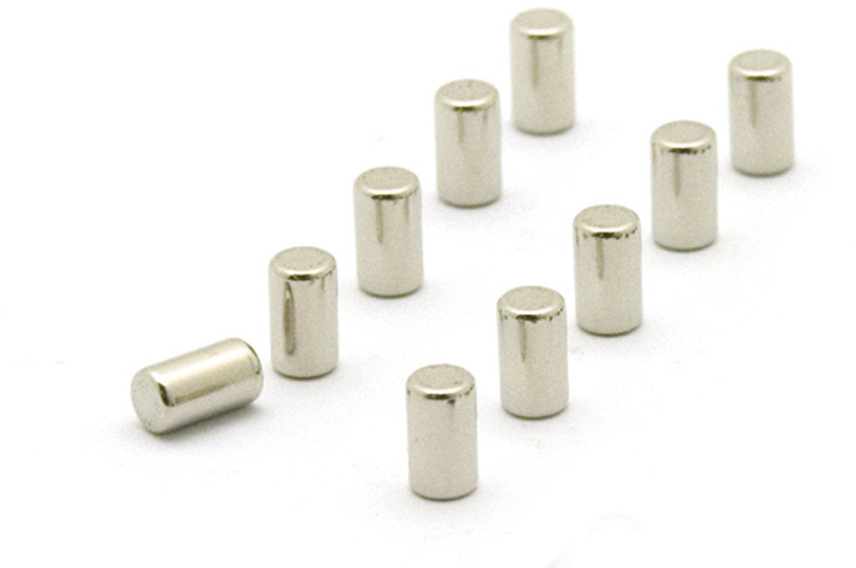 Magnet Magnum - set 10 pcs - silver