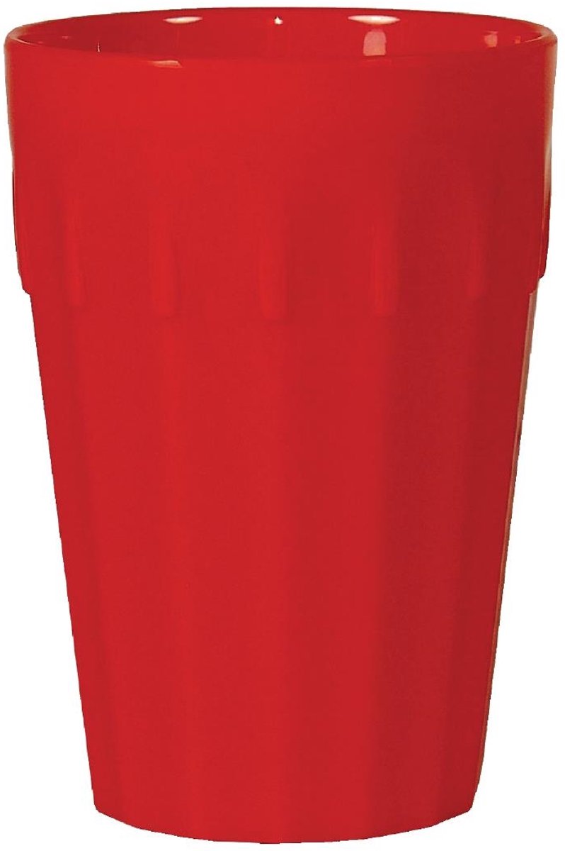 Kristallon beker rood 14cl