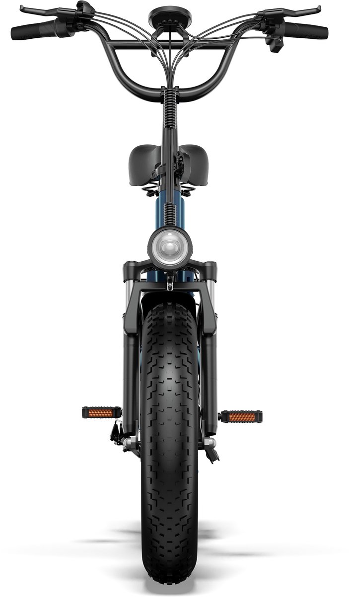 T5 Vouwbare E-Bike - 250W Motor, 25 km/u, 90 km Actieradius, 20" Vetbanden, 7-Speed Shimano, Dubbel Schijfrem — afbeelding 2