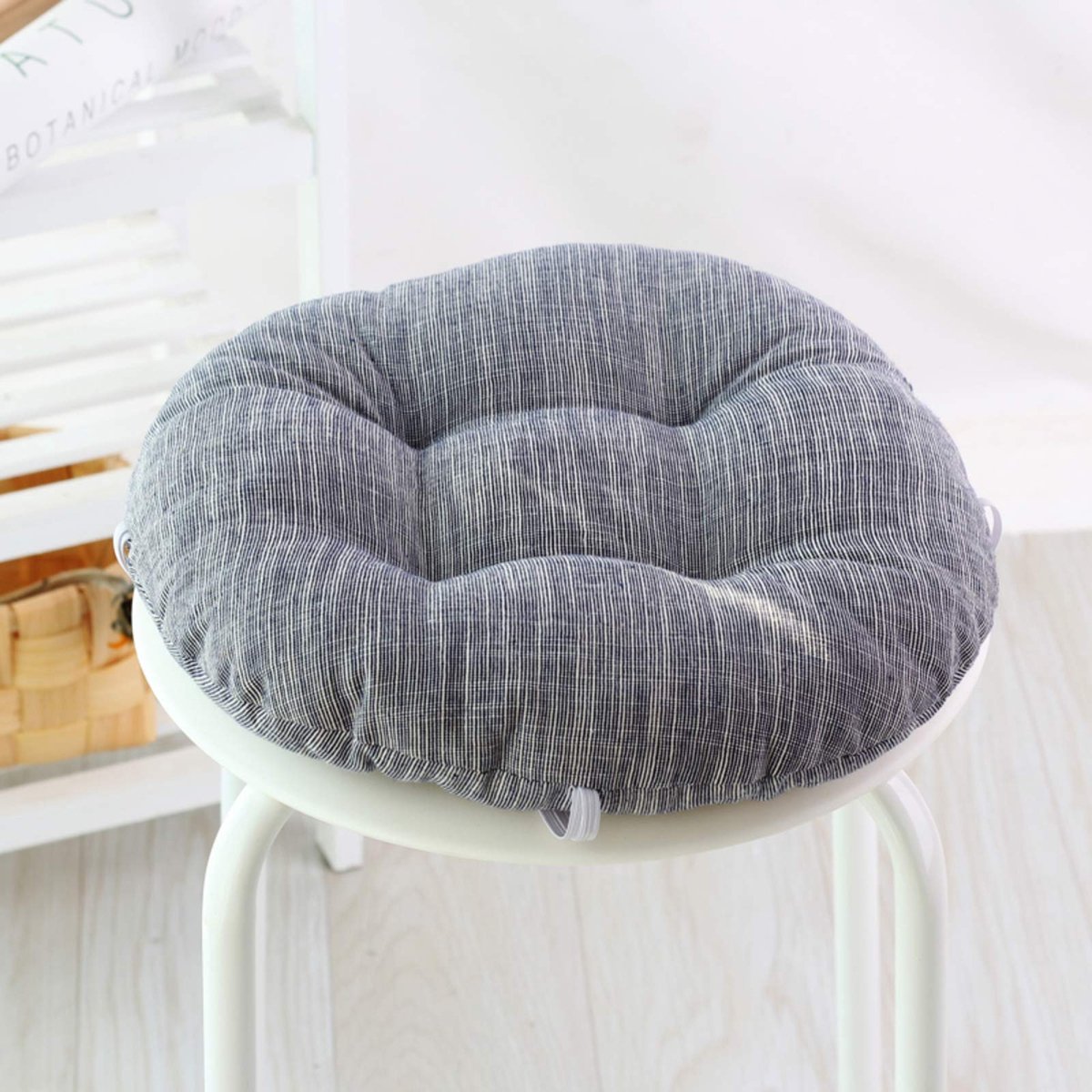 zitkussen, stoelkussens/zitkussen/meditatiekussen eetkamerstoelen zitkussen/yoga tatami vloerkussen kussens voor woonkamer slaapkamer sofa-blauw. 40 cm