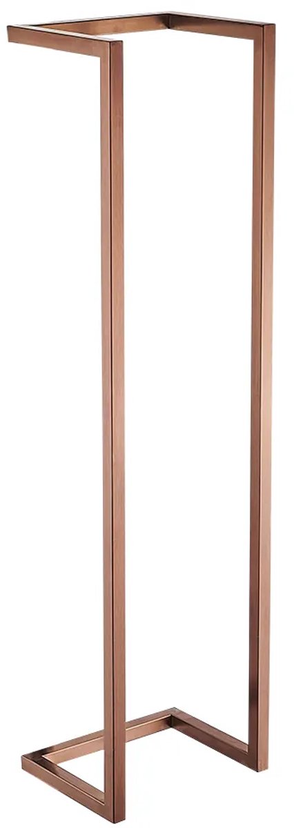 Dual Handdoekrek industrieel 95x25x20cm copper