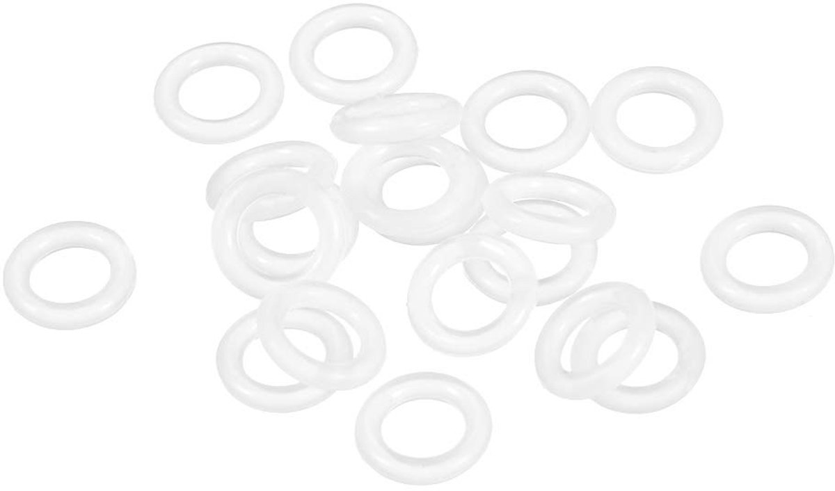 O-ringen 5 mm binnendiameter 9 mm buitendiameter 2 mm breedte