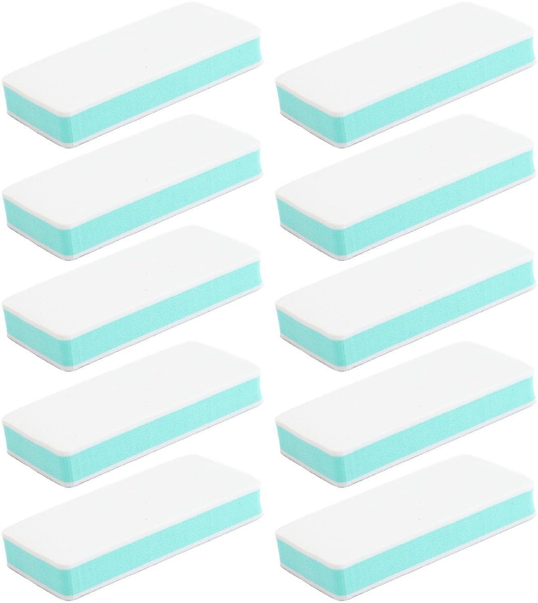 Schuurblok, Wasbare en Herbruikbare Schuurspons, Dubbelzijdig 1000 5000 Korrel Handgemaakt Schuurpapierblok voor Horlogeband Nagelpolijsten, 3,5 X 1,6 X 0,5 Inch