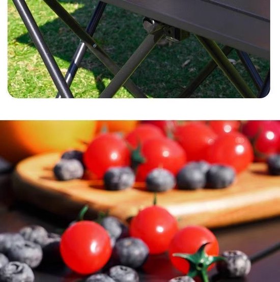 Opklapbare tafel campingtafel picknicktafel draagbare opbergtafel eenvoudige kleine tafel bureautafel Afmetingen 41 x 35 x 29 cm — afbeelding 4