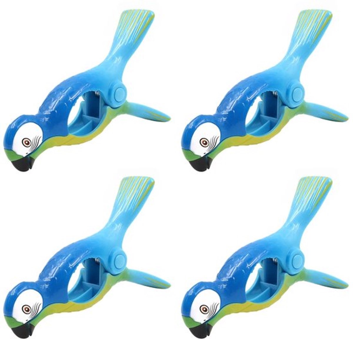Allecto - Strandlaken Clips - Handdoek Haringen - Duurzaam en