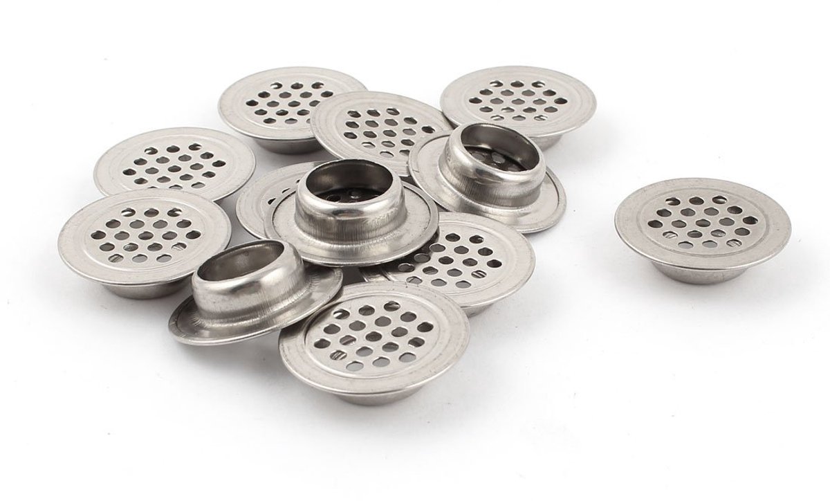 Sourcingmap a14100700ux0514 12 x keuken- en wastafelzeefjes, zeeffilter, diameter 3,05 cm, desagüe