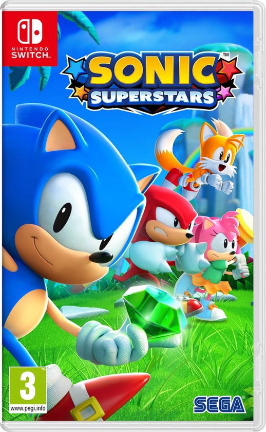 Sonic Superstars - (code in a box) Nintendo Switch