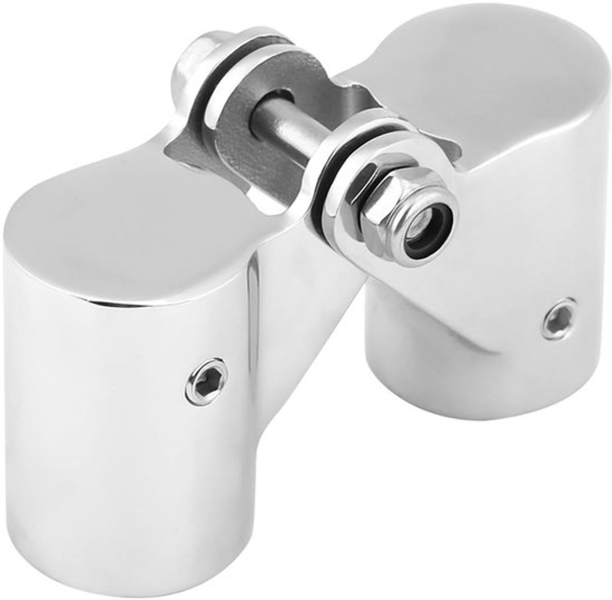 Dailygoods- Opklapbaar Scharnier - Buisverbinding - Geschikt voor
