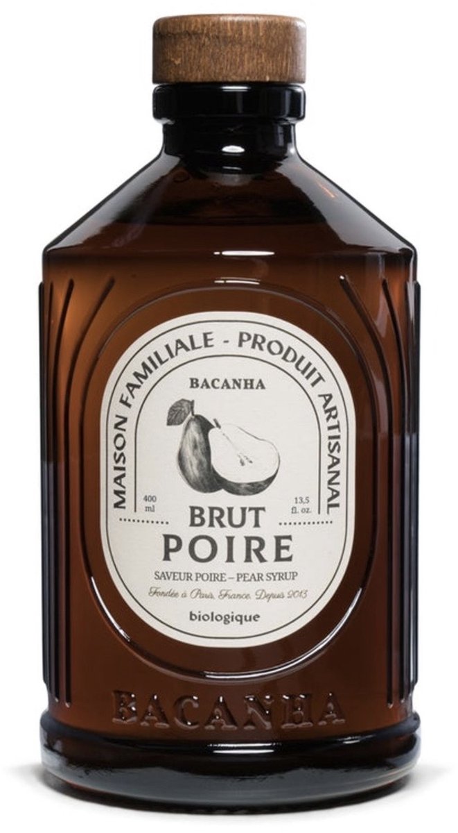BACANHA - Organic Syrup - BIO - 400ml - Poire (PEER)