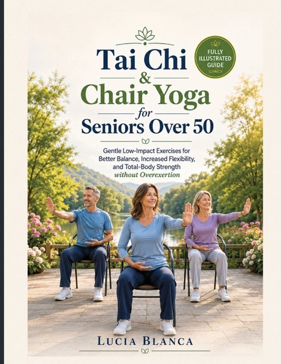 Tai Chi & Chair Yoga for Seniors Over 50 - cover