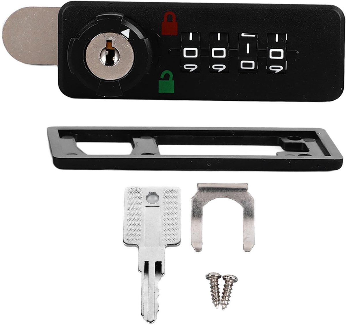 Dailygoods- Combinatieslot 4 Cijfers - Slijtvast - Schokbestendig - Duurzaam - Veiligheid - Hoge Sterkte - Cijferslot