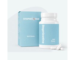 StopNicotine - Stoppen met Roken - Anti-Stress supplement ter ondersteuning van ontspanning tijdens nicotineontwenning - 60 Stuks