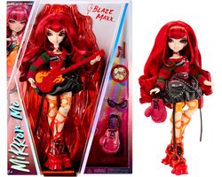 Mirror Mi-modepop Blaze Maxx met accessoires, fantasiepop geïnspireerd op de emotie ‘elektriserend’