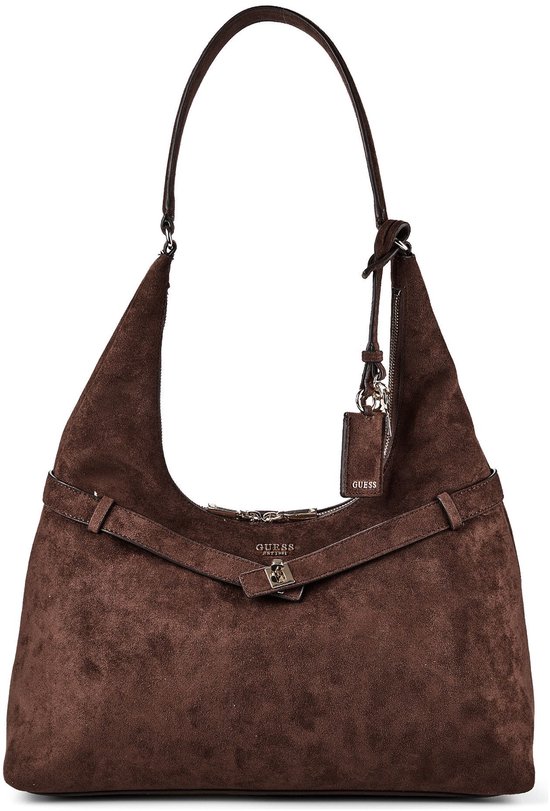 GUESS schoudertas Ella Hobo Espresso