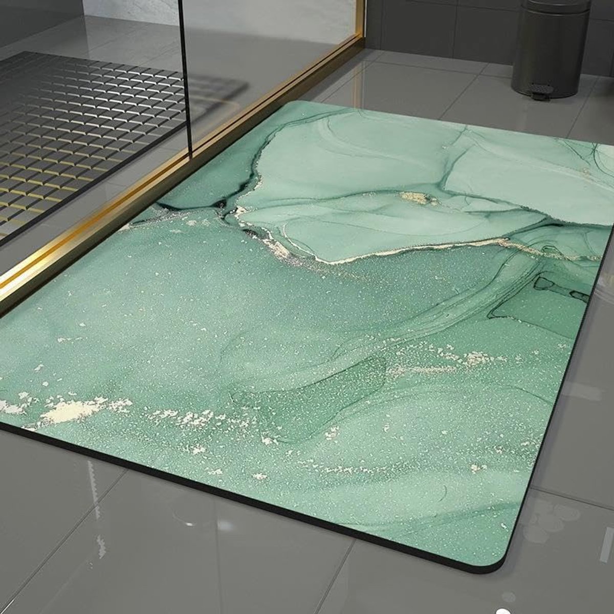 Badmat – Zacht en Comfortabel, Superabsorberende en Antislip Stenen Badmat
