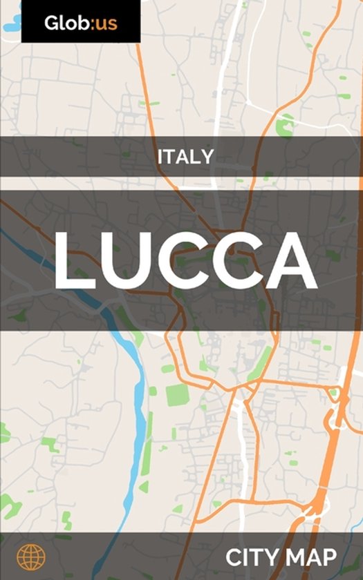 Lucca, Italy - City Map - cover