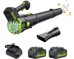 Elektrische Bladblazer - Accu Bladblazer Leaf Blower - Tuinonderhoud Reinigen - Borstelloze Motor 25000RPM - 750m 3/h - Zwart