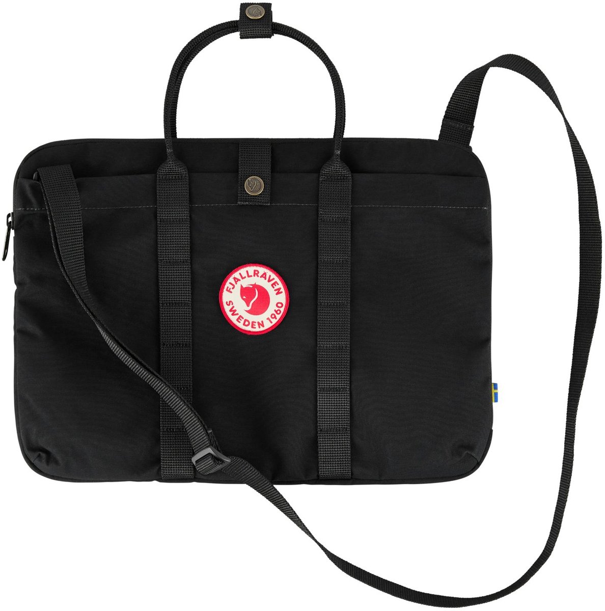 Fjällräven laptoptas met laptopvak 1960 Laptop Bag Black zwart