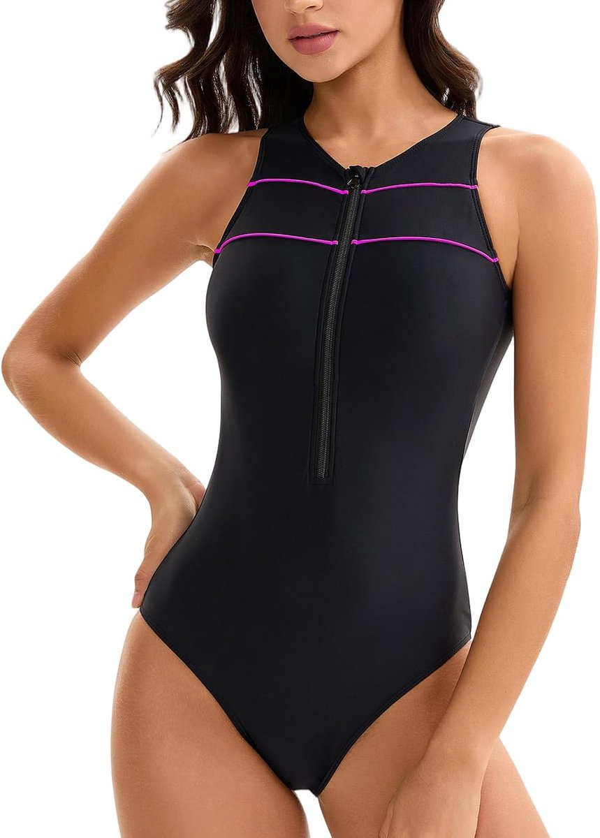Meioro Badjas Vrouw 1 stuks, Badjas Winnant Belle Plat, Slimming Push Up Swimsuits met Afneembare Schommelbekers, Badjassen Vervuld Zwemkleding