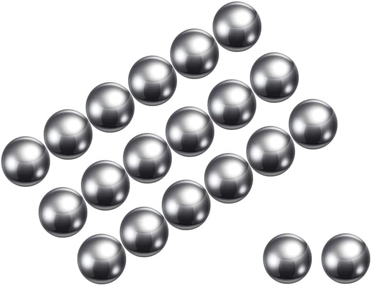10000pcs Precisie Ballen - [2mm] Koolstofstaal voor Lagers Valves Gebruik, Solid