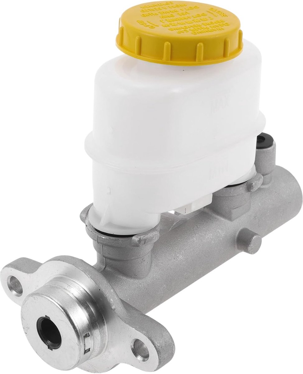 Remcilinder Met Reservoir No.460103S410 Voor Nissan Pickup 1998-2005 Hydraulische Remcilinder Zilverkleurig Aluminiumlegering 1 Stuk