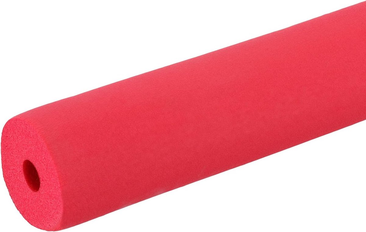 3/8 inch (10 mm) ID x 3,3 Ft x 1,5 cm Buisisolatie Schuimbuis, Pijpdeksel Wrap Roll Bar Tubing voor Handvat Grip HVAC Airconditioner Units, Rood