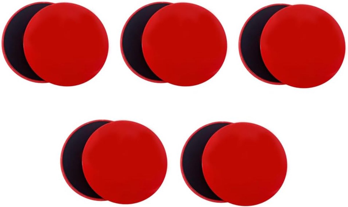 10 STKS Core Sliders, Discs Dubbelzijdige Workout Sliders voor Pilates Vrouwen Mannen Gym Vloeren Training Buik Core Sterkte