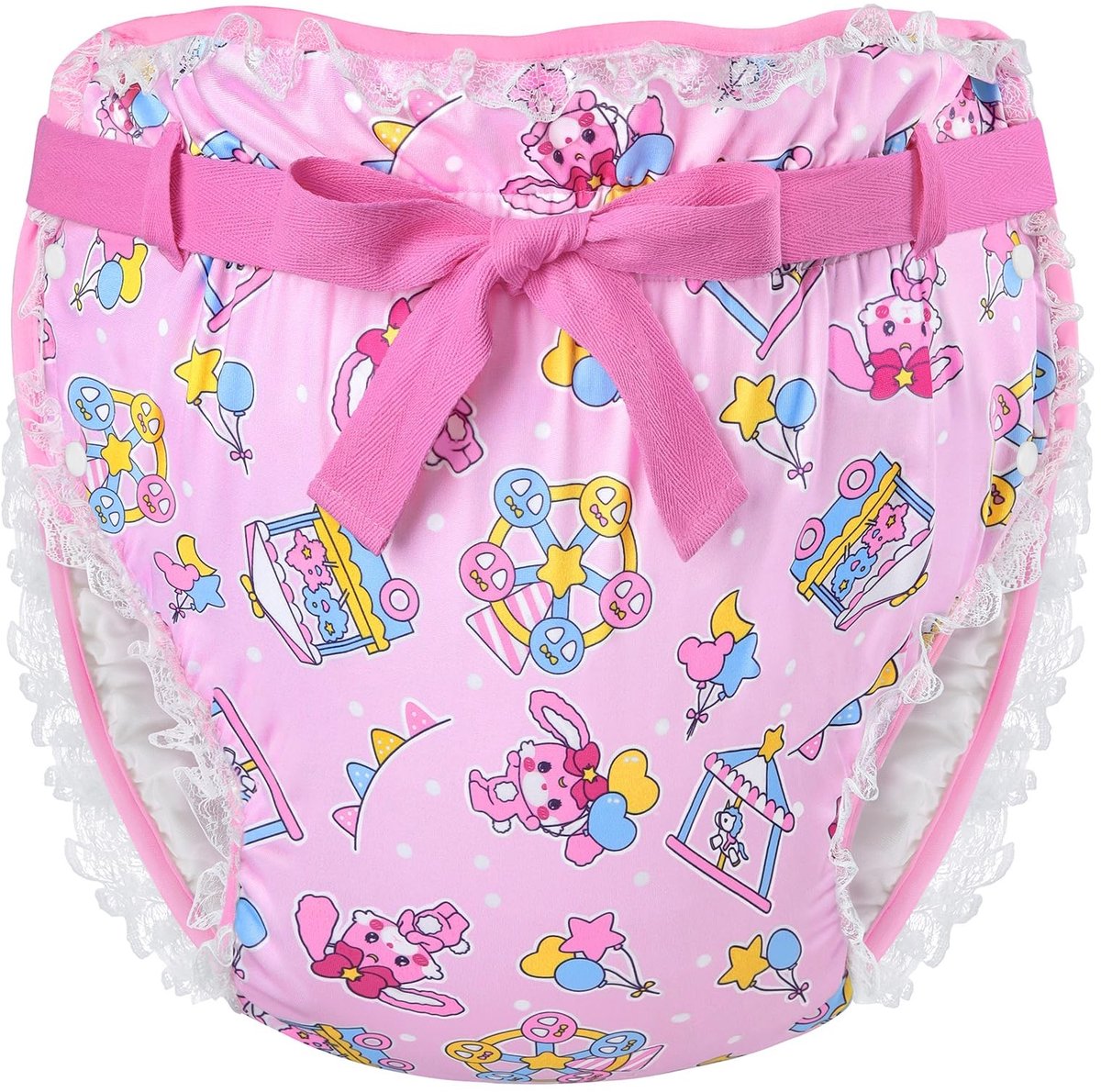 Omgoods - Herbruikbare Waterdichte Luiertas met Pastelprint