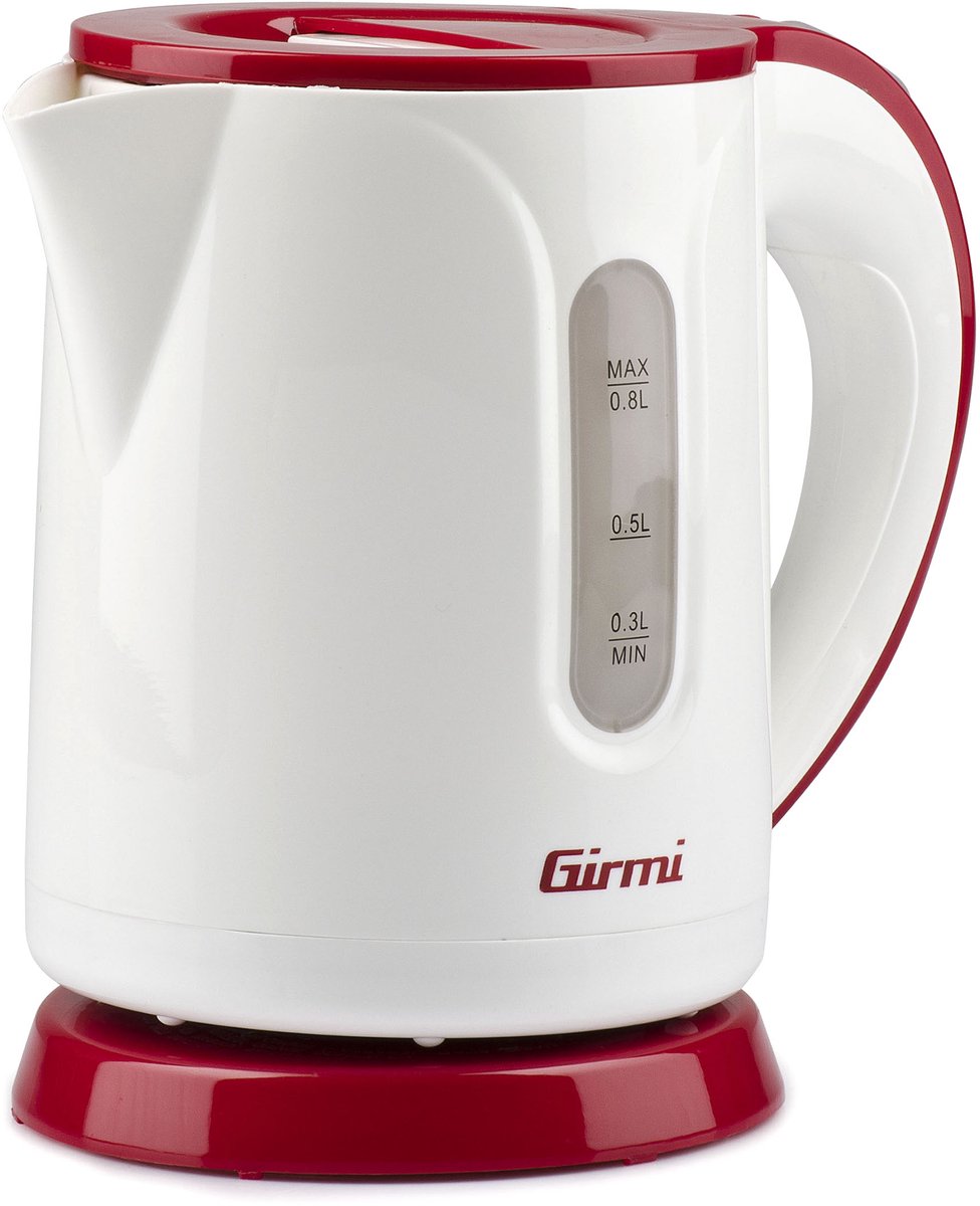 Girmi BL10 waterkoker 0,8 l 1100 W Rood, Wit