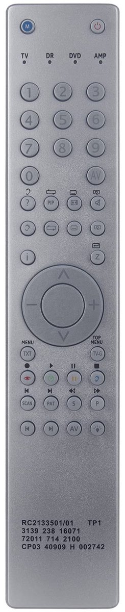 Omgoods - Vervangende Afstandsbediening Compatibel met Grundig Televisies