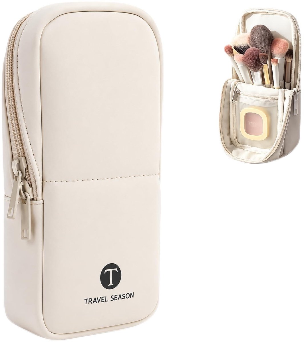 Omgoods - Waterdichte Cosmetica Organizer voor Dames met Kwastenhouder