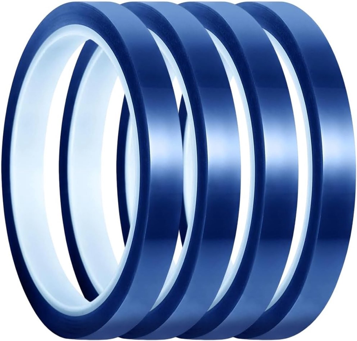 Sublimatie Heat Tape 10 mm - Hoge Temperatuur - 4 Rollen - Ideaal voor Elektronica en Vinyl - ShopVlot