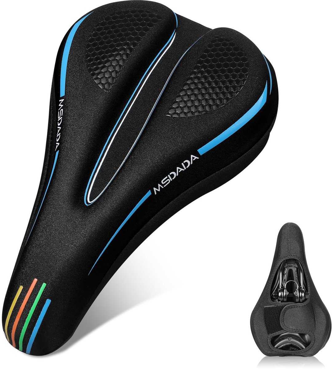 SolidKeus - Gel Fietszitje Cover met Geheugenfoam en Lycra