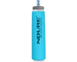 NDURE Soft Flask 500 ULTRA – Opvouwbare Hardloopfles 500 ml – Softflask voor Trailrunning, Hiking & Outdoor – BPA-vrij