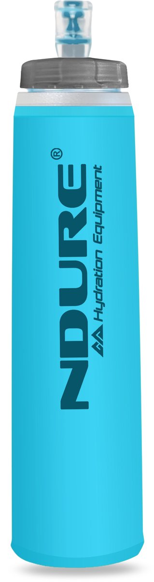 NDURE Soft Flask 500 ULTRA – Opvouwbare Hardloopfles 500 ml – Softflask voor Trailrunning, Hiking & Outdoor – BPA-vrij