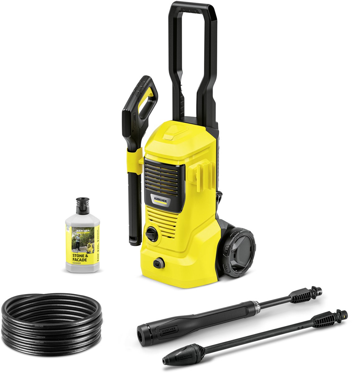 Kärcher KHD 4 Hogedrukreiniger – 130 bar – 1800 W – 420 l/u – 6 m Hogedrukslang