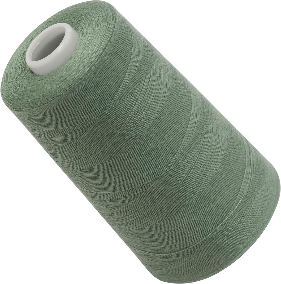 - C72767 - Naaigarenhaspel 120 (40/2) 4000 m - van polyester - confectie, kleinwaren, garen, koord, touw, naaien, kleding, draad - kleur grijs - groen - pastel