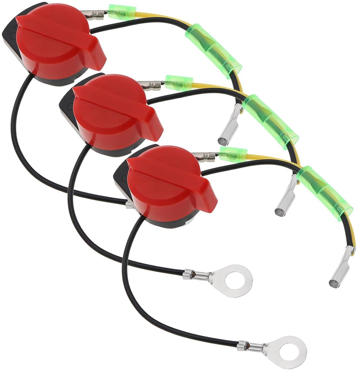 3 STKS Motor On Off Stop Schakelaar Compatibel met GX110 GX120 GX160 GX200 GX240 GX270 GX340 GX390 Grasmaaier Vervangende Onderdelen