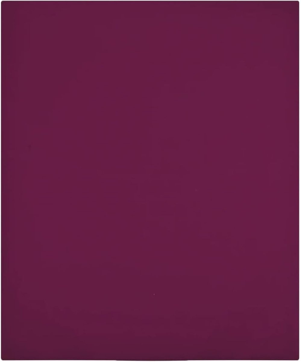 Jersey hoeslaken bordeaux, 90 x 200 cm, katoen, hoeslaken, hoeslaken beddengoed, onderhoudsvriendelijk, zacht en comfortabel, onderlaken