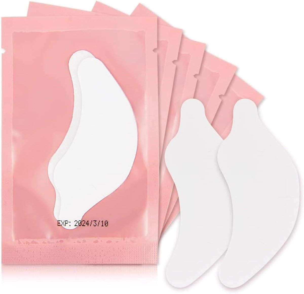 50 paar Oogpads voor Wimperverlenging Wimperverlengpads Wimperpads Ooggelpads voor Wimperextensions Gel-oogpads voor Verlenging | Wimperverlengingspad, wimpers, oogpads, wimperpatches, oogpatch voor wimperverlenging, wimperextensions accessoires