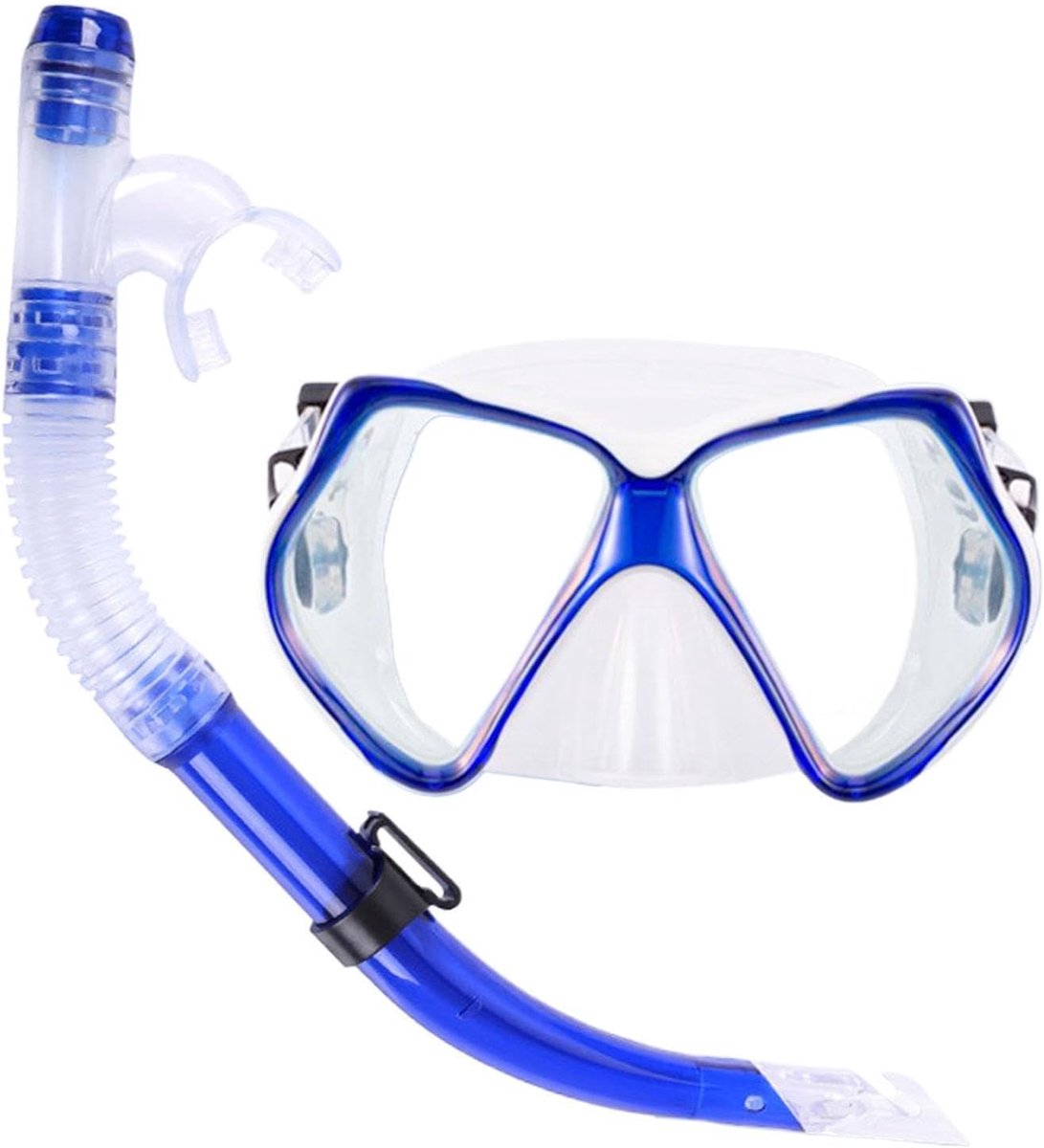 Snorkel Set Ergonomisch Panoramisch Uitzicht Anti-Lek | Reis Duikbril Zwemuitrusting Speciaal Geschikt Voor Mannen Vrouwen Jongeren Kinderen Buiten Reizen En Zee Zomer En Feest