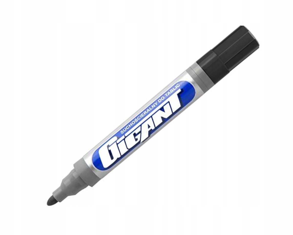 Krijtmarker voor Glas & Whiteboard - Zwart, Extra Groot