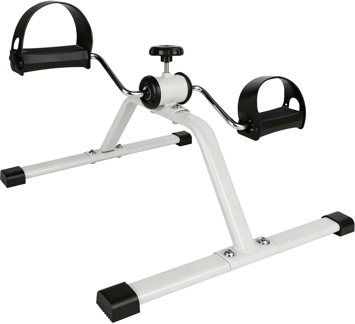 Mini Hometrainer Fiets, Verstelbare Weerstand, Tafel Fiets voor Armen en Benen, Oefenapparaat voor Rehabilitatie en Thuistraining, Compacte Beenarmtrainer