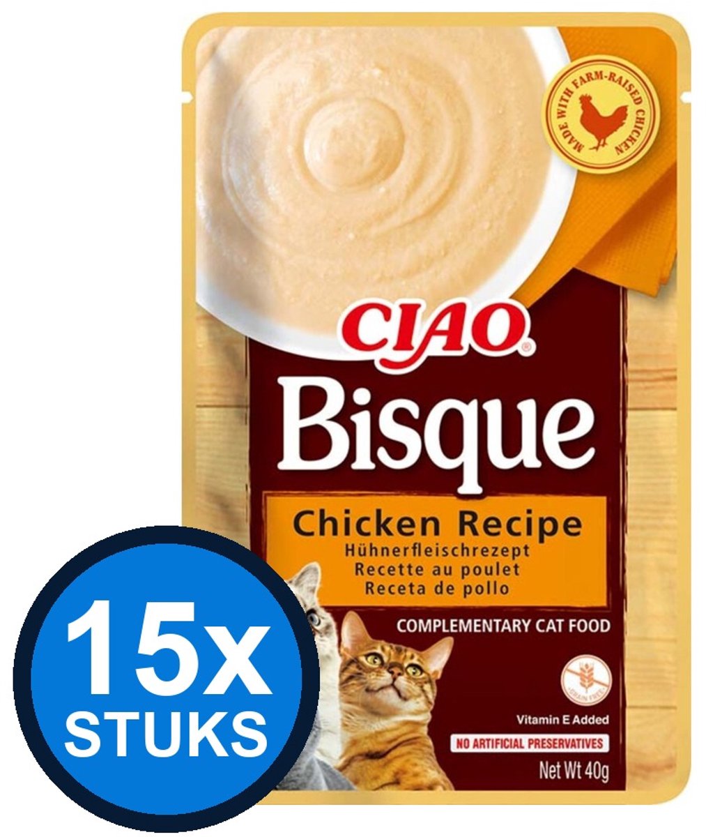 CIAO Ciao Bisque puree cat chicken 40gr