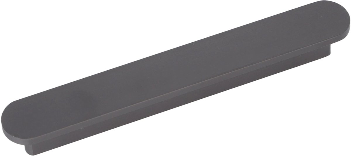 Meubelgreep Elia gun metal 124mm - Boorafstand 96mm