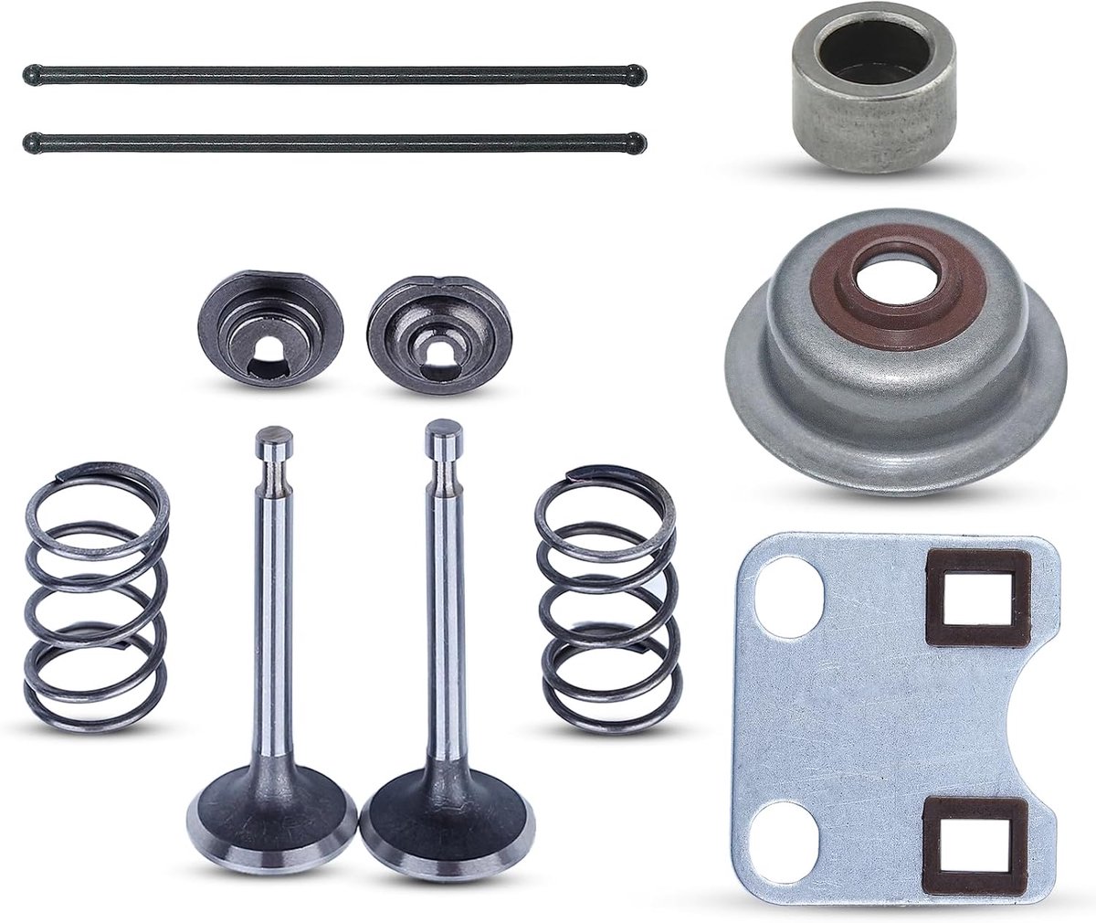 Beschermkap kit voor ventielplaat voor Honda GX160 GX200 5,5 HP 6,5 HP grasmaaier motoronderdeel vervangen 14791-ZE1-010.